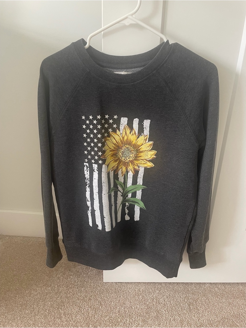 Maurices Charcoal Crewneck Sweatshirt